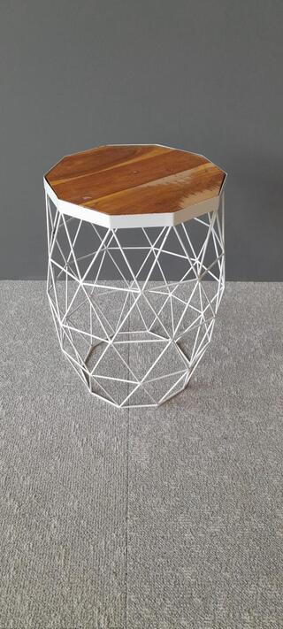 Bijzettafel, wit